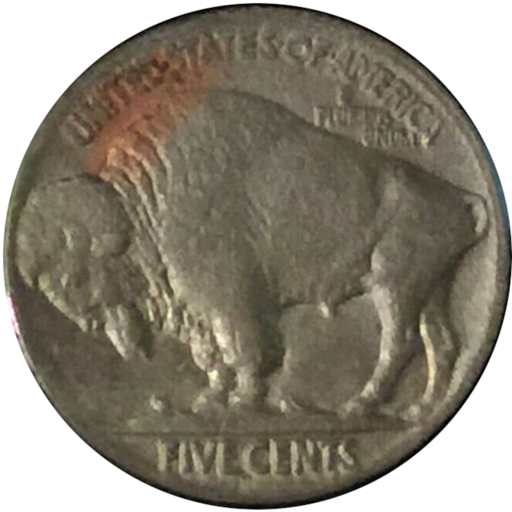 1918-S-5c-Buffalo-Nickel-#10
